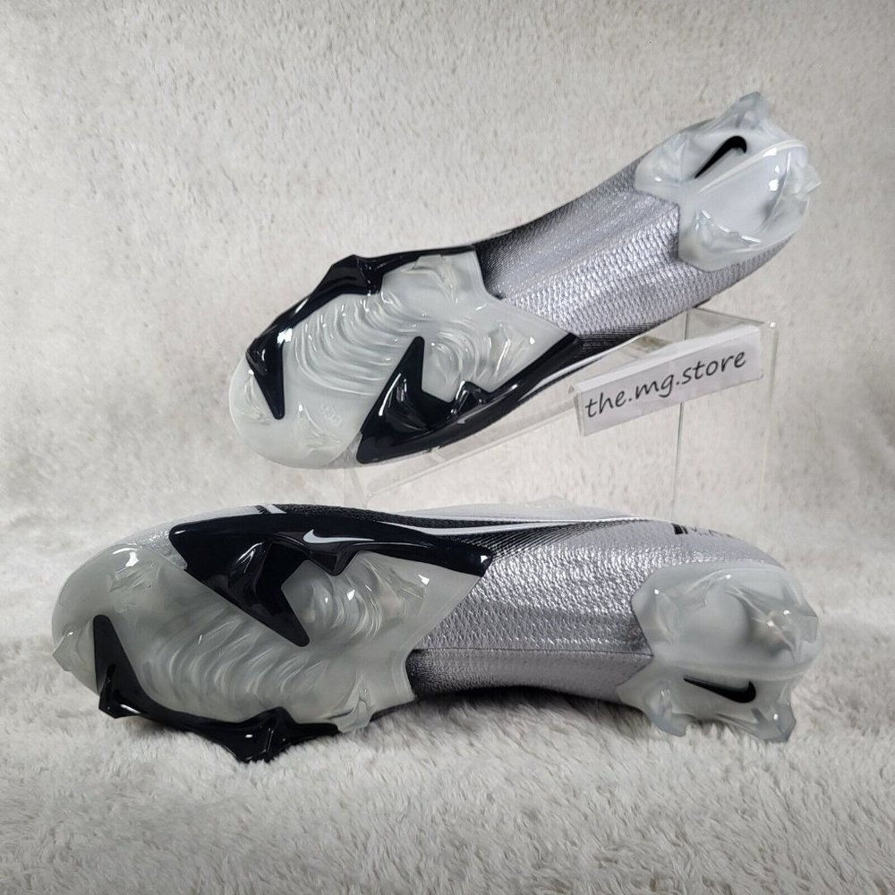 Nike Vapor Edge 360 Elite Black White Football Cleats Men's Size 16 CV6282-108 - Picture 4 of 5